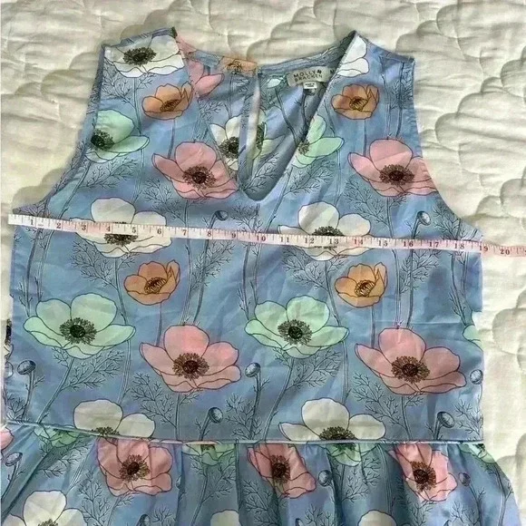 Molly Bracken Sleeveless Blouse size  M - Picture 7 of 7